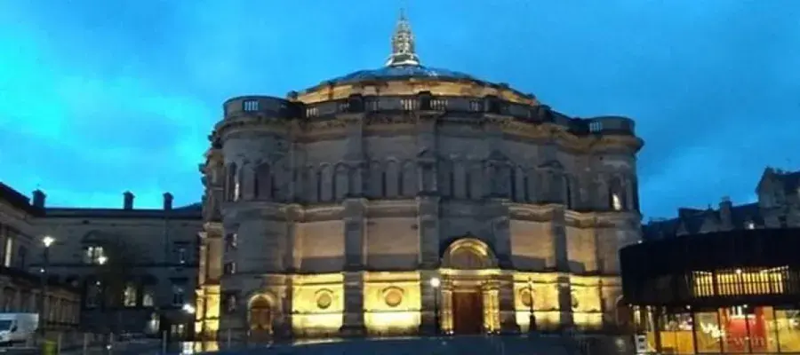 McEwan Hall at night