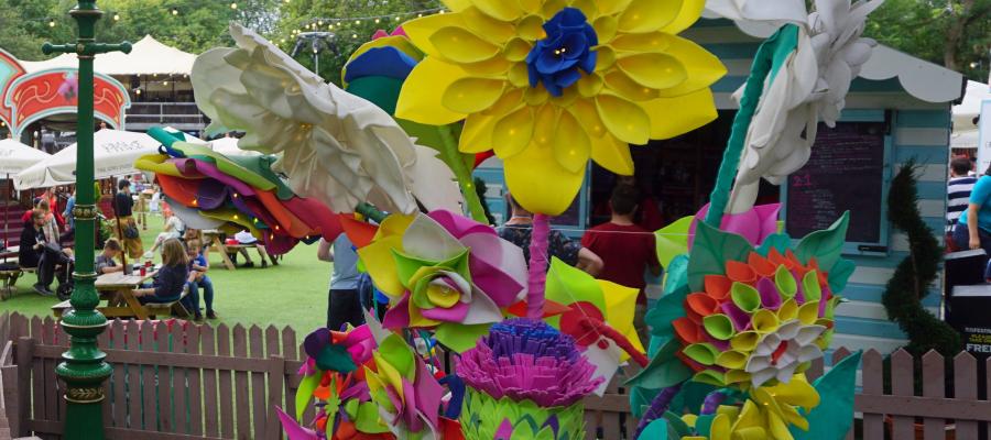 festival flower in george square gardens 2019