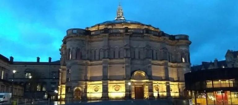 McEwan Hall at night
