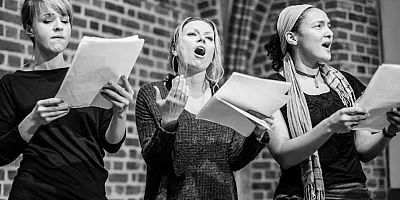 Return to the Voice rehearsal