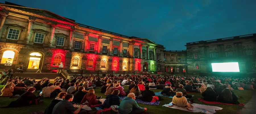 Film at the Old College Quad